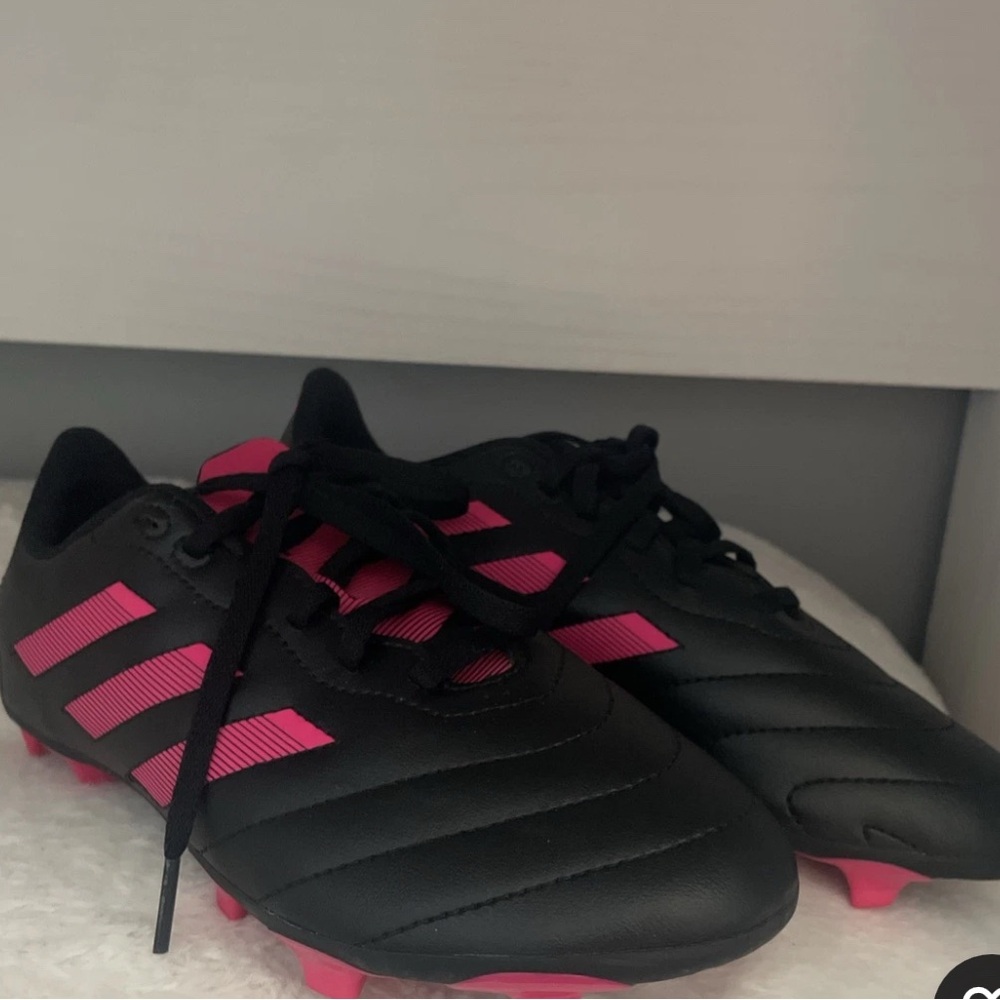 adidas Kids Shoes - Black and Pink